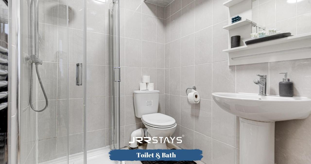 Cardiff Stylish 2 Bedroom Sleeps 6 Wi-Fi - Jrr Stays ภายนอก รูปภาพ
