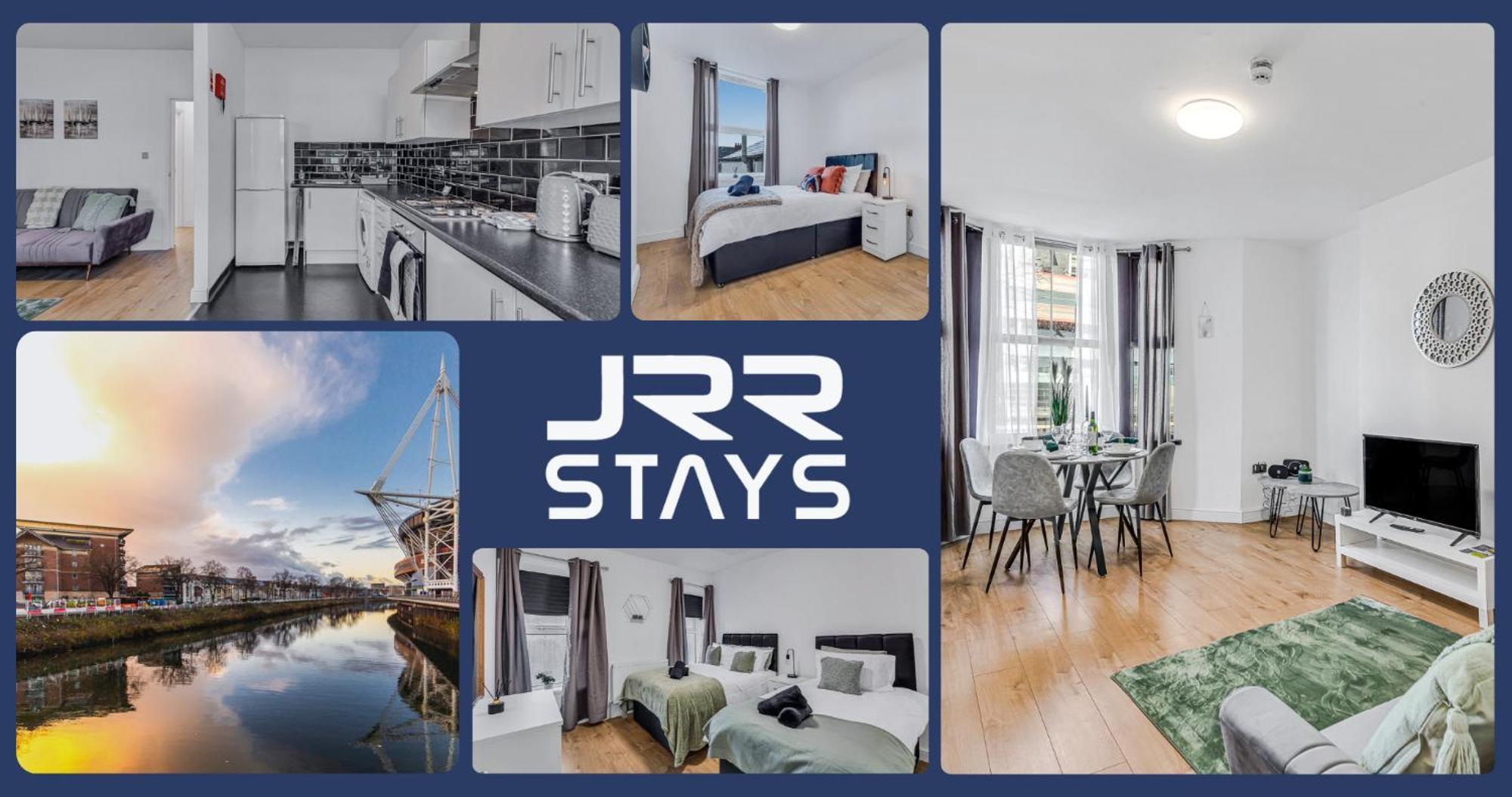 Cardiff Stylish 2 Bedroom Sleeps 6 Wi-Fi - Jrr Stays ภายนอก รูปภาพ